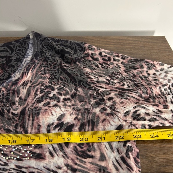 Y2K Women's Animal Print Top XXXL - Picture 8 of 11